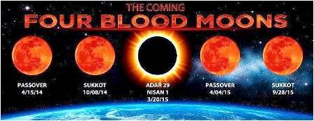 Blood red moons