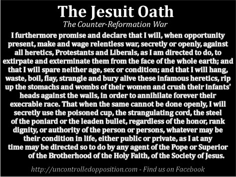 Jesuit oath